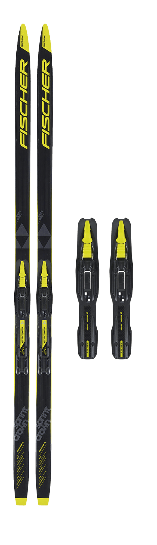 SPRINT CROWN SMØREFRI SKI & XC-BINDING TOUR STEP-IN JR IFP